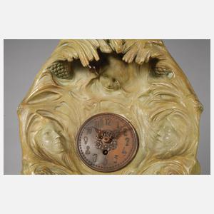 Goldscheider Wien, Monumentale Salonuhr mit Beleuchtung