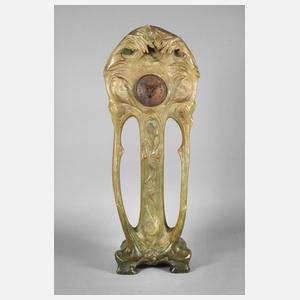 Goldscheider Wien, Monumentale Salonuhr mit Beleuchtung