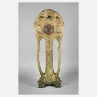 Goldscheider Wien, Monumentale Salonuhr mit Beleuchtung111