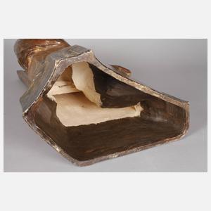 Goldscheider Wien, große Salonuhr