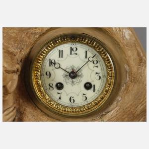 Goldscheider Wien, große Salonuhr