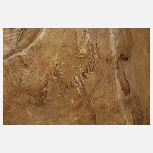 Goldscheider Wien, große Salonuhr