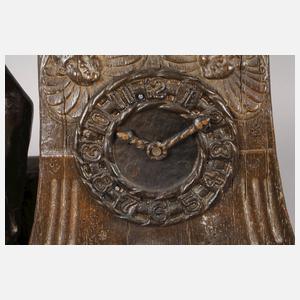 Goldscheider Wien große Tischuhr