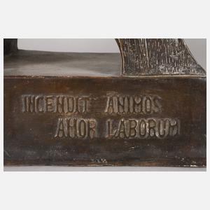 Goldscheider Wien große Tischuhr