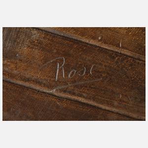 Goldscheider Wien, figürliche Salonuhr