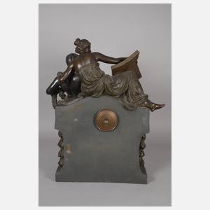 Goldscheider Wien, große Uhr "Historia"