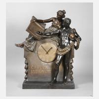 Goldscheider Wien, große Uhr "Historia"111