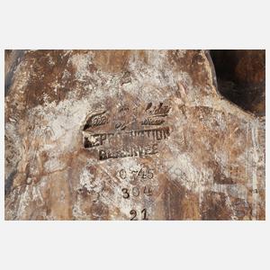 Goldscheider Wien figürliche Jardiniere