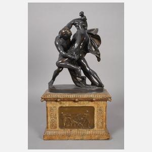 Goldscheider Wien "Die Messerkämpfer"