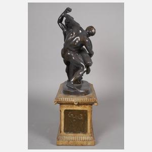 Goldscheider Wien "Die Messerkämpfer"