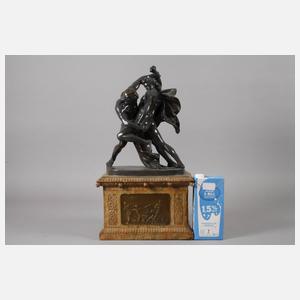 Goldscheider Wien "Die Messerkämpfer"