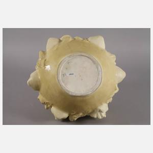 Goldscheider Reliefvase "Masques"