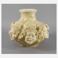 Goldscheider Reliefvase "Masques"111