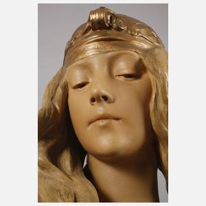 Goldscheider Wien Büste "Theodora"