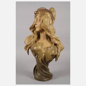 Goldscheider Wien Büste "Theodora"