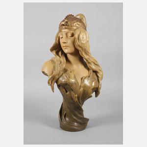 Goldscheider Wien Büste "Theodora"