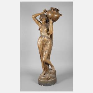 Goldscheider Wien Salonfigur "Wasserträgerin"