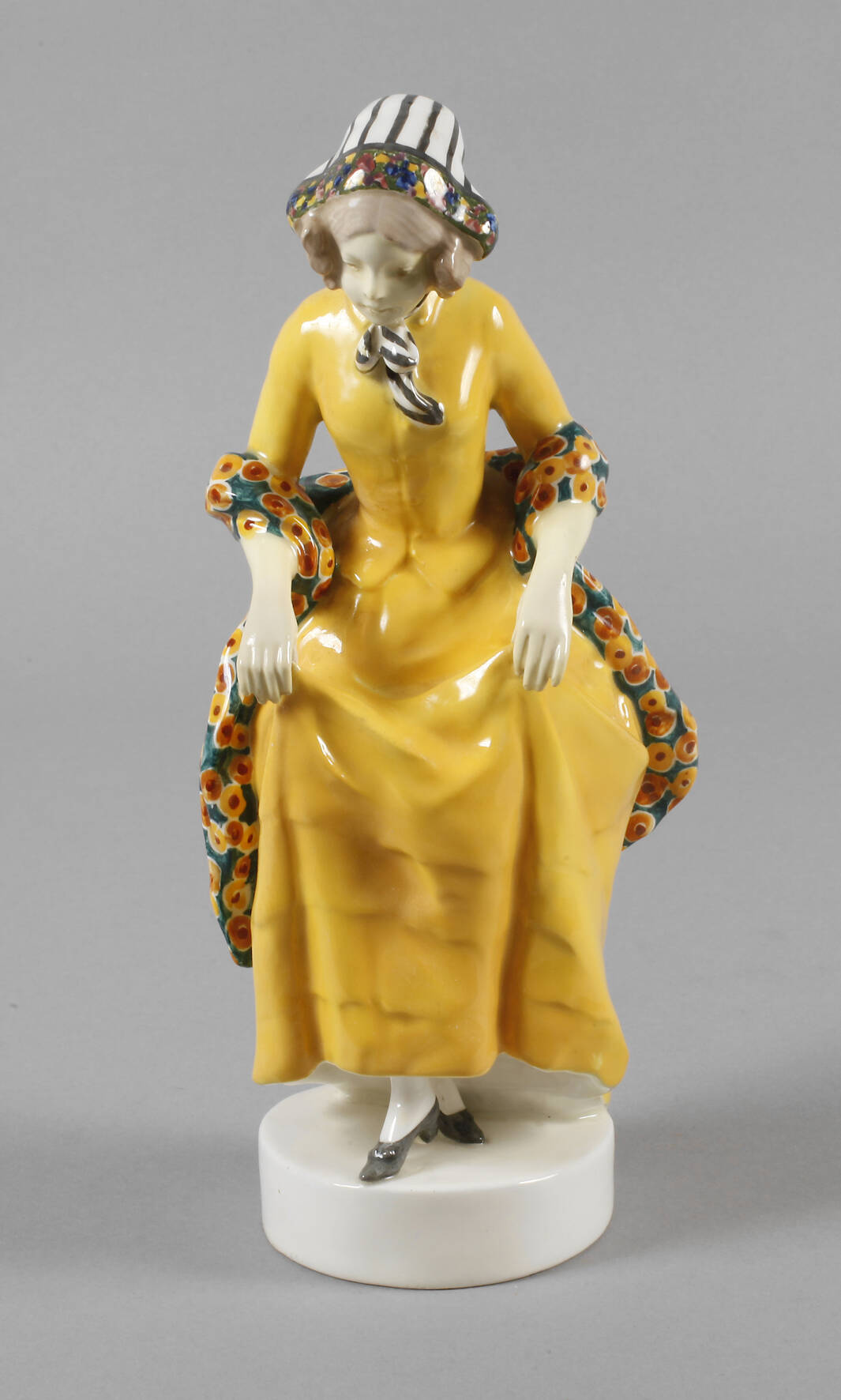 Goldscheider Wien "Im Regen"