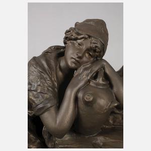 Italien Salonuhr Jugendstil