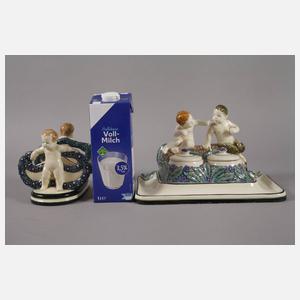 Karlsruhe Konvolut Schreibtischutensilien