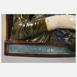 Karlsruhe Wandrelief "Pomona"