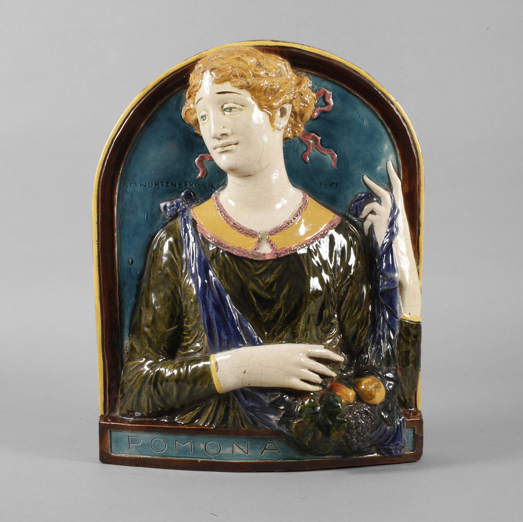 Karlsruhe Wandrelief "Pomona"