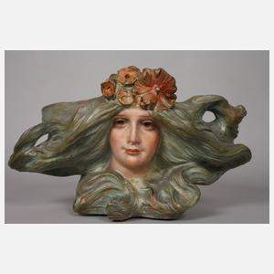 Spanien Paar figürliche Jardinieren