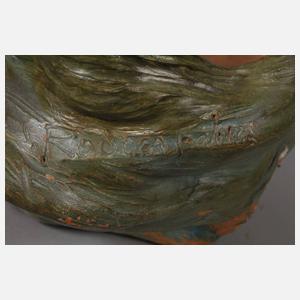 Spanien Paar figürliche Jardinieren