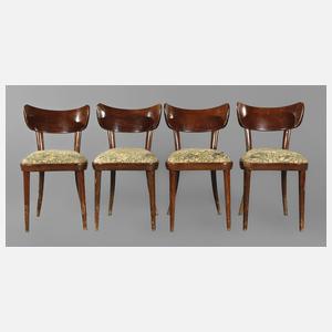 Vier Stühle Thonet