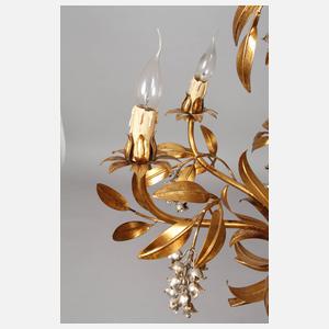 Florale Deckenlampe