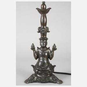 Figürlicher Lampenfuß