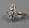 Ring Art déco mit Diamanten