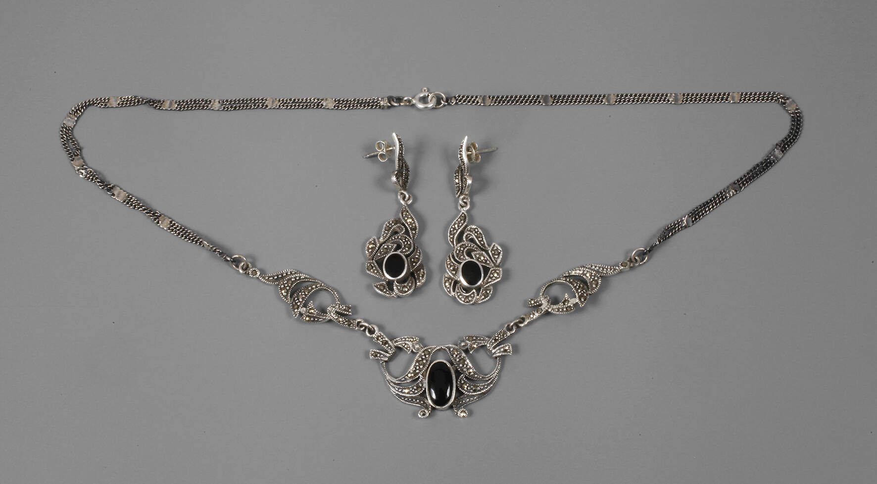 Schmuckset mit Markasiten