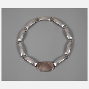 Heinmeyer, Collier mit Perlmutter