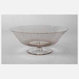 Fußschale Art déco