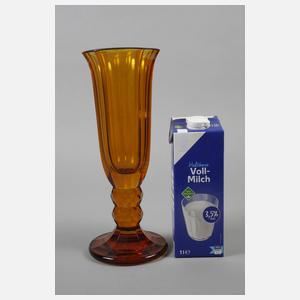 Große Fußvase Moser