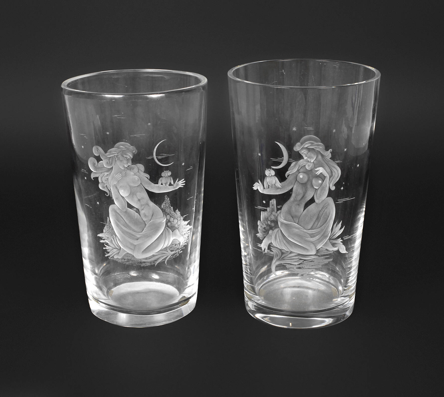 Vasenpaar "Die Nacht"