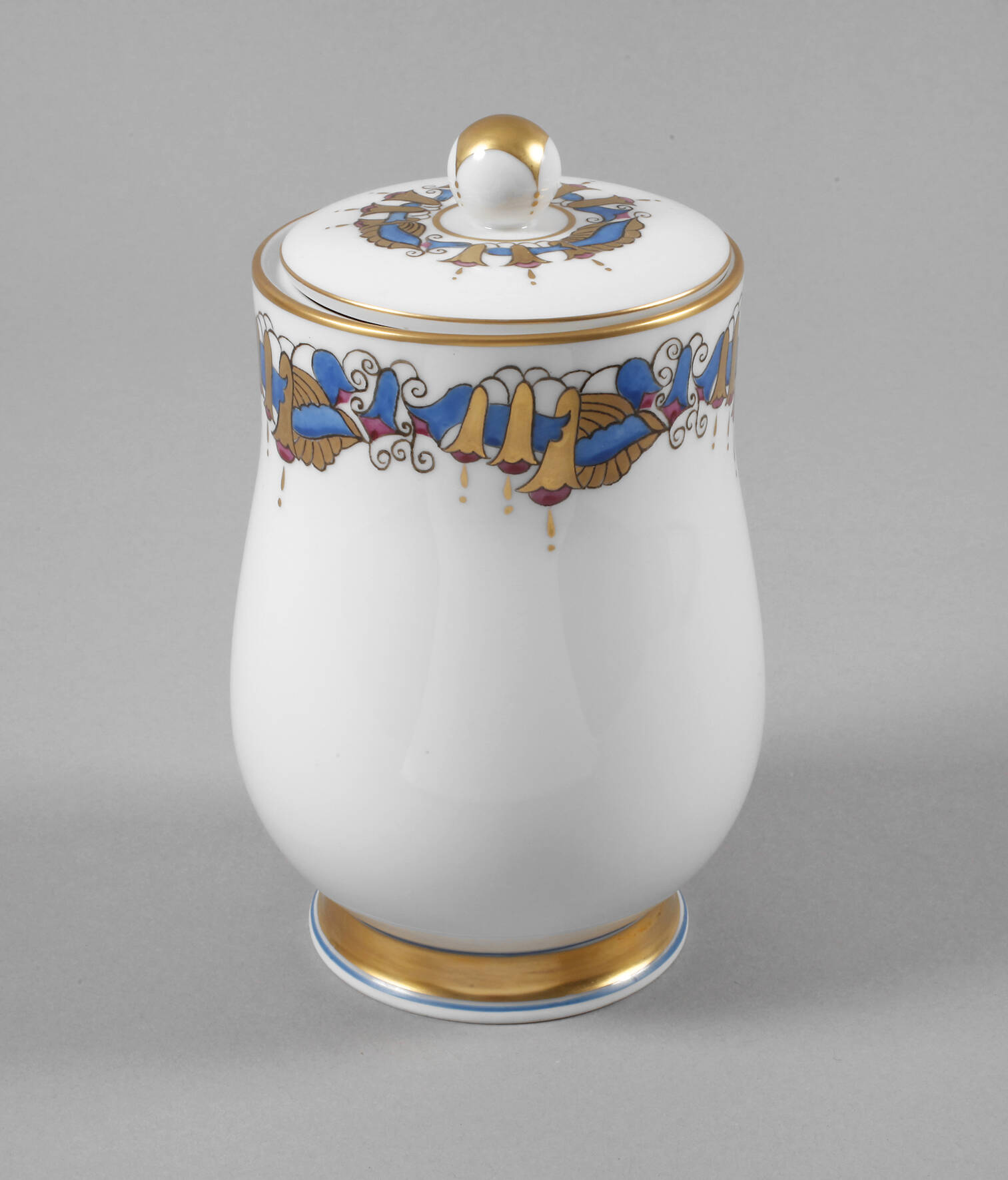 Fachschule Selb Deckelvase