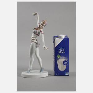 Herend Ungarn Ausdruckstänzerin Art déco