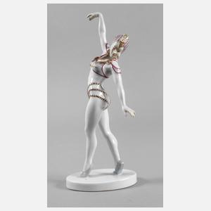 Herend Ungarn Ausdruckstänzerin Art déco