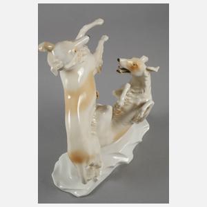 Hutschenreuther "Windhundgruppe"