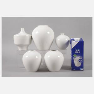 KPM Berlin Konvolut Vasen