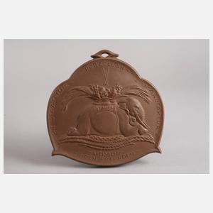 Meissen Jahresplakette 1924