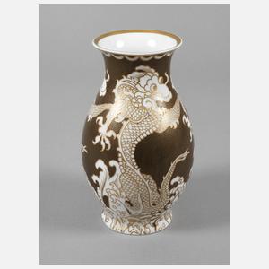Rosenthal Vase mit Drachenmotiv