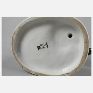 Schierholz Plaue "Pierrot mit Ziehharmonika"