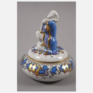 Schumann Arzberg figürliche Deckeldose