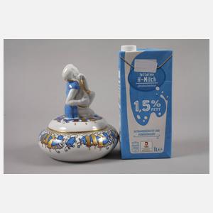 Schumann Arzberg figürliche Deckeldose