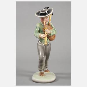 Goldscheider Wien "Schreitender Dudelsackspieler"