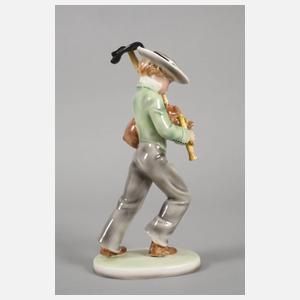 Goldscheider Wien "Schreitender Dudelsackspieler"