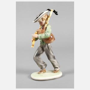 Goldscheider Wien "Schreitender Dudelsackspieler"